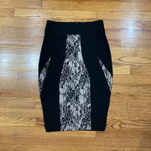 KKardashian Kollection 2012 Black Pencil Skirt